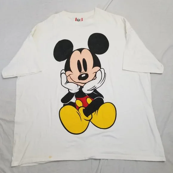 Disney | Shirts | Vintage 9s Disney Designs Mickey Mouse T